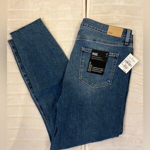 Paige Hoxton Ankle High Rise Skinny Jeans